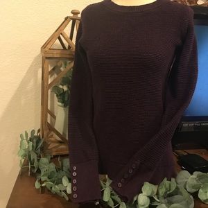 💜loft Deep purple sweater💜